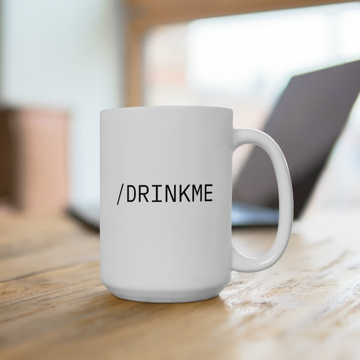 DRINKME Ceramic Mug 15oz