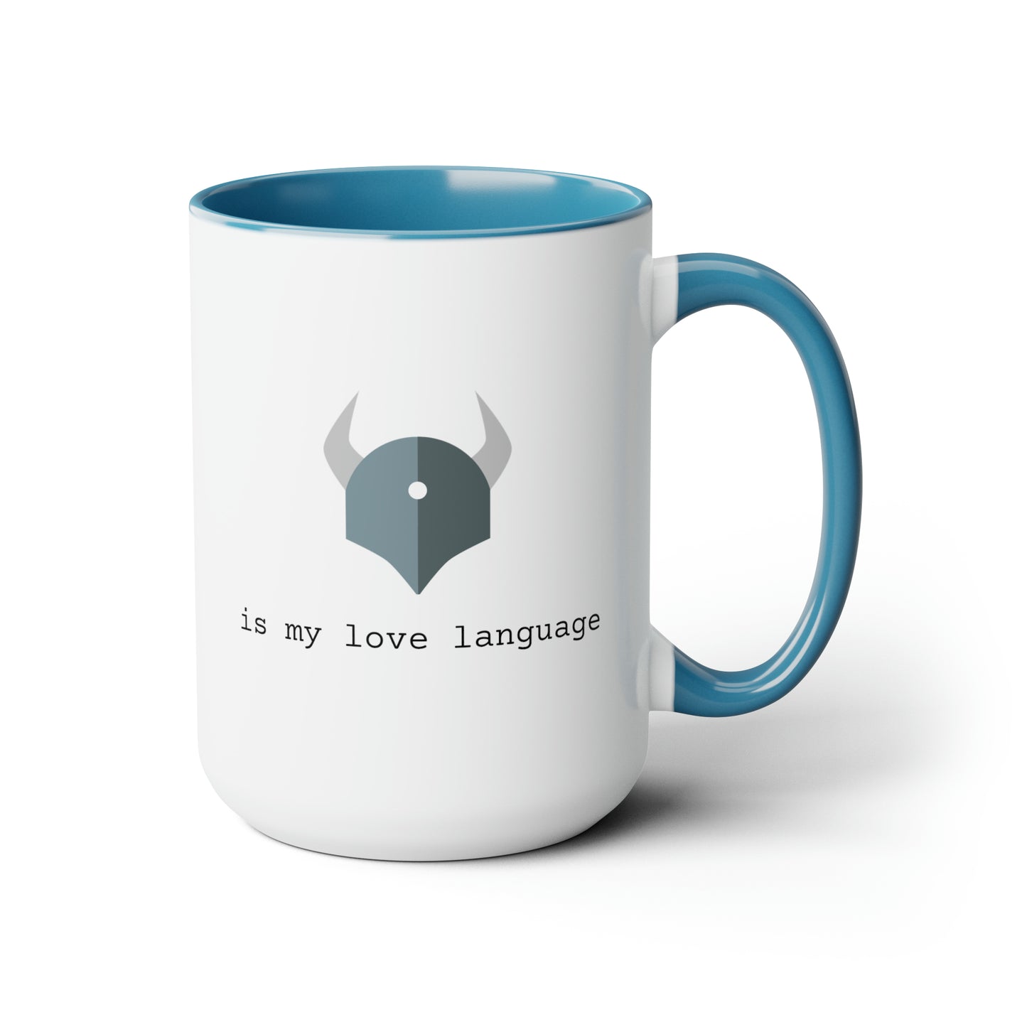 OPA Rego is My Love Language, Two-Tone Coffee Mug, 15oz