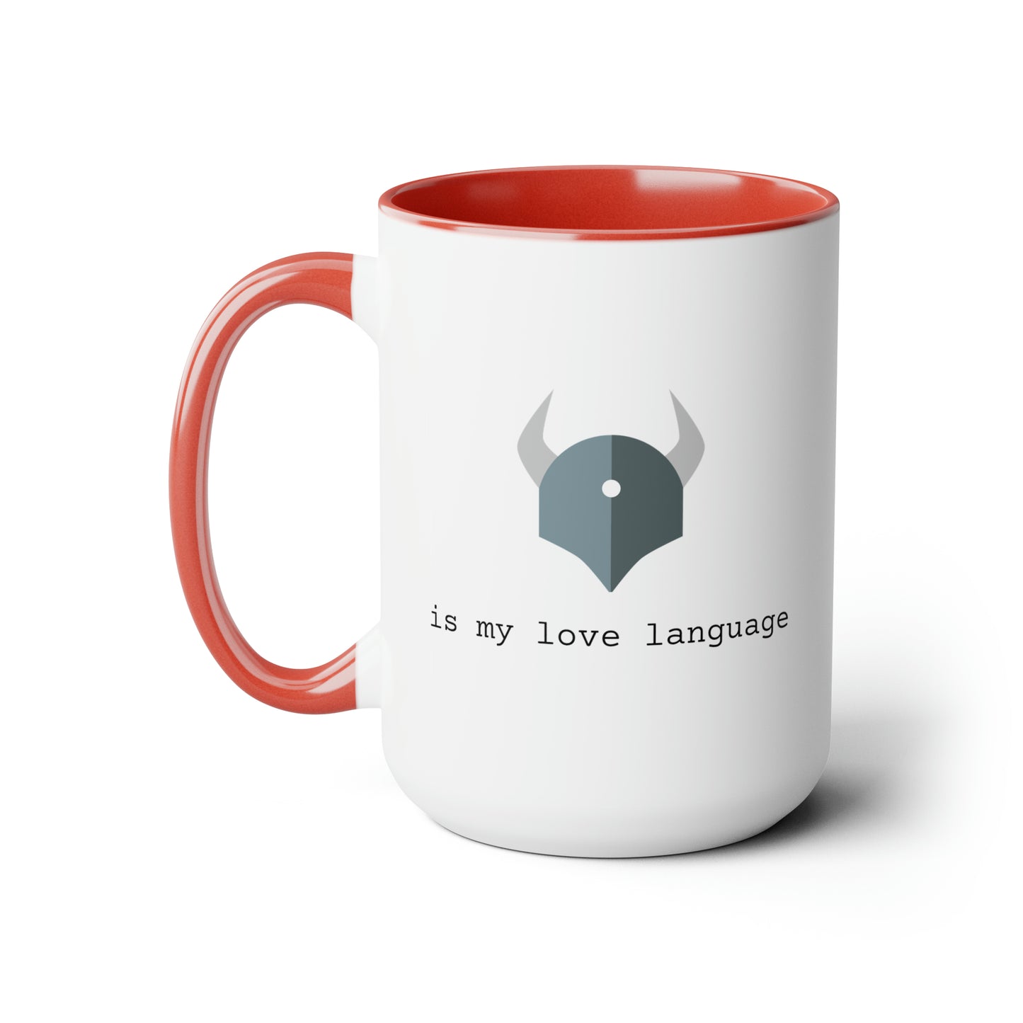 OPA Rego is My Love Language, Two-Tone Coffee Mug, 15oz