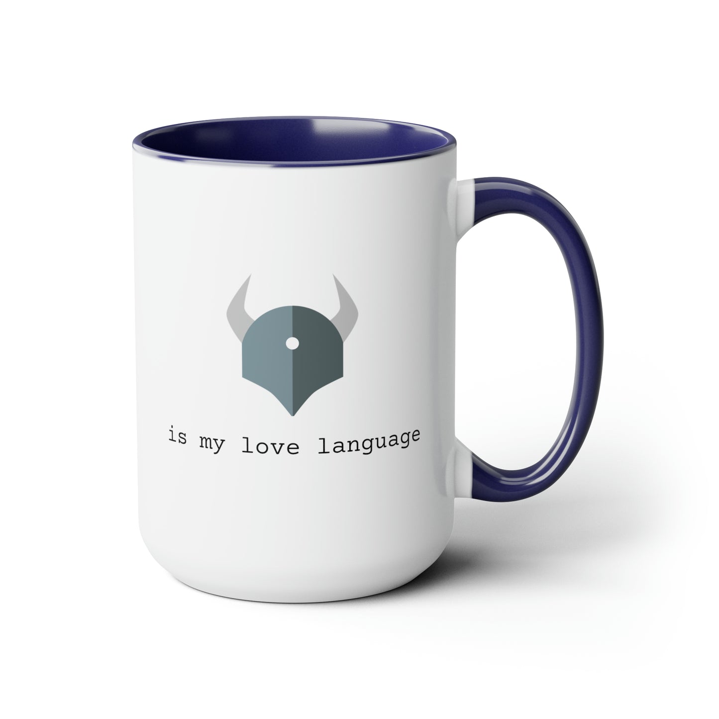 OPA Rego is My Love Language, Two-Tone Coffee Mug, 15oz