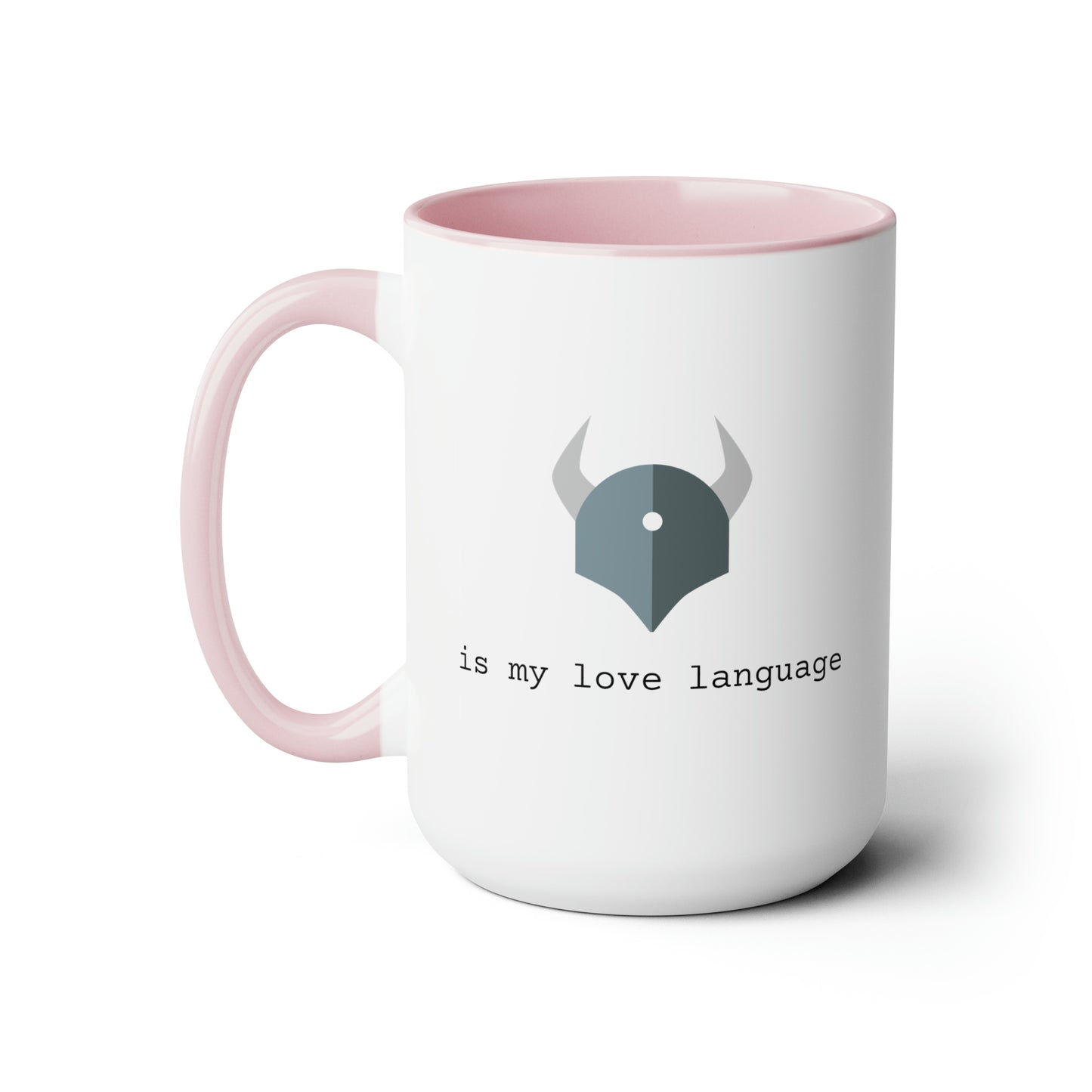 OPA Rego is My Love Language, Two-Tone Coffee Mug, 15oz