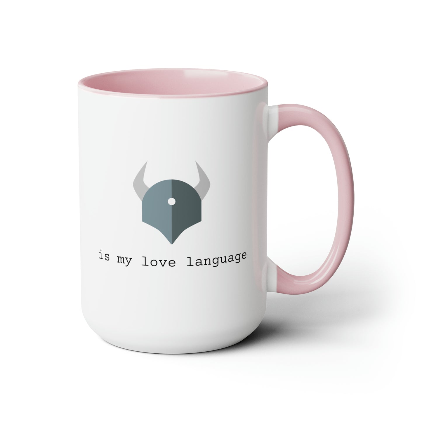 OPA Rego is My Love Language, Two-Tone Coffee Mug, 15oz