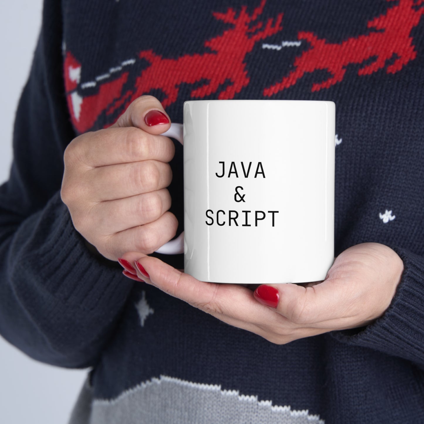 Java & Script, Ceramic Mug 11oz