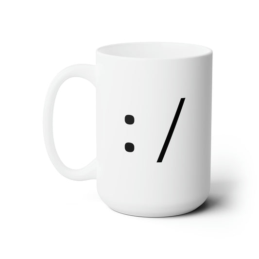 Colon Slash Ceramic Mug 15oz